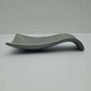 Palate & Plate Gray Spoon Rest Grey Spoon Holder